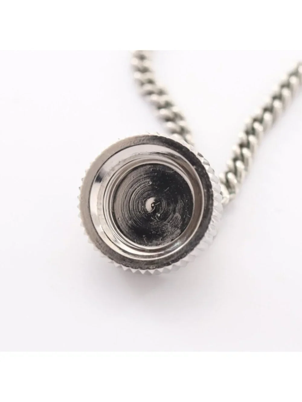 Louis Vuitton Necklace Collier Charm Monogram Eclipse